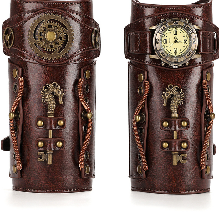 Retro-style arm cuff