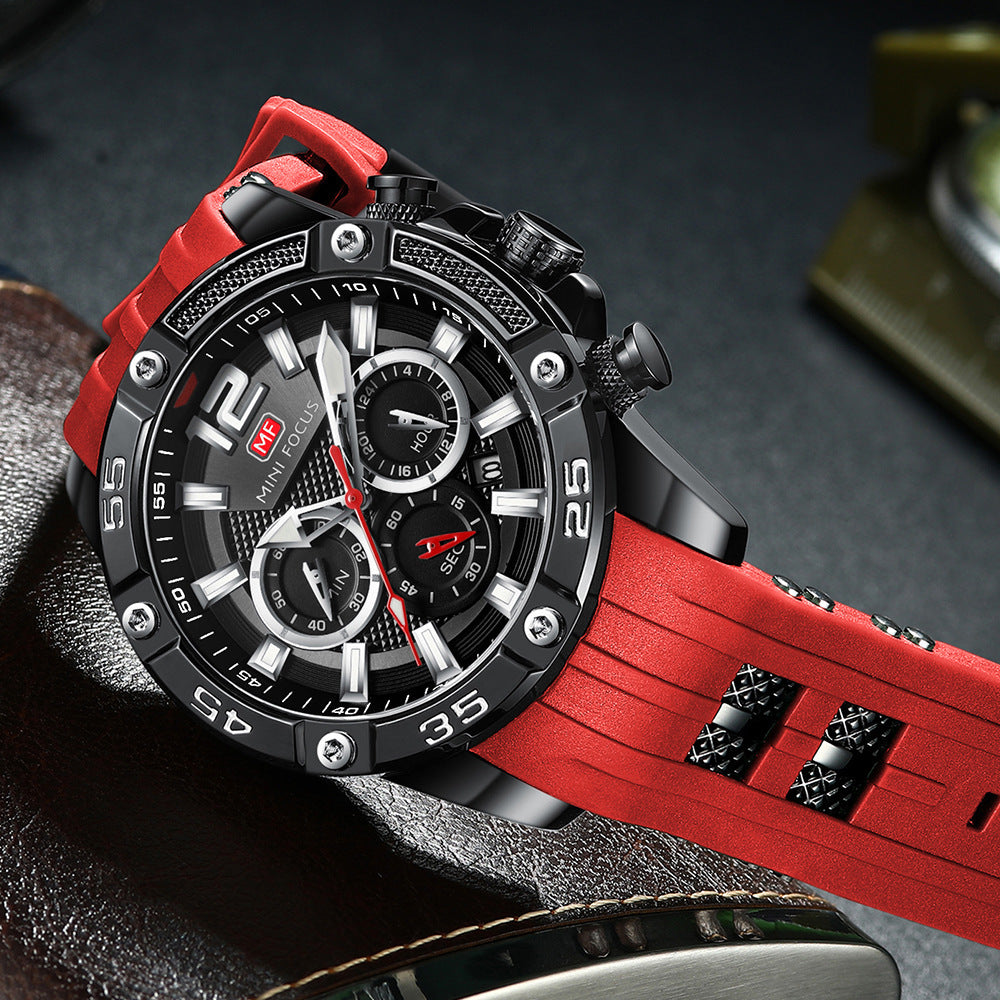 Sports Watch Waterproof Luminous Quartz Men's Watch