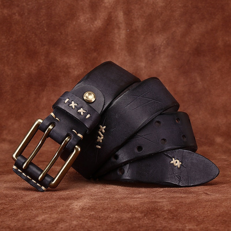 Double-prong belt