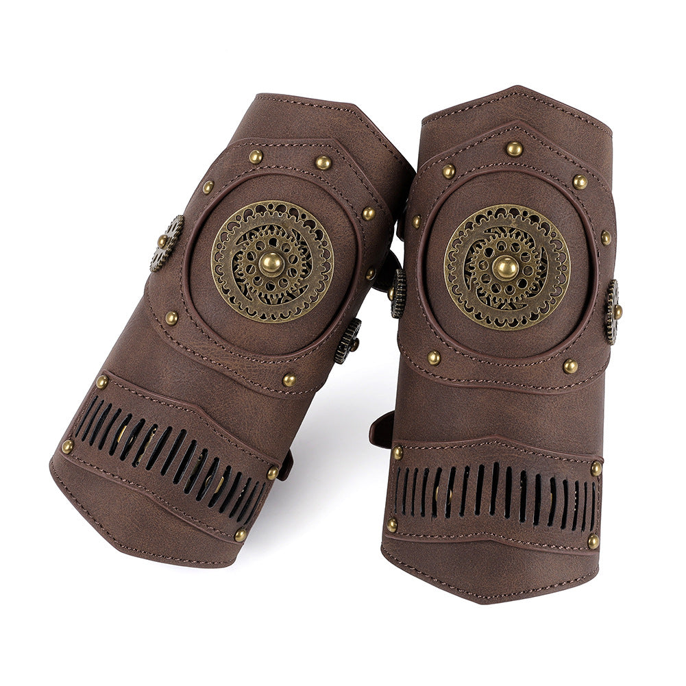 Retro-style arm cuff