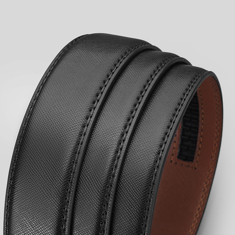 Men's Genuine Leather Automatic Waistband