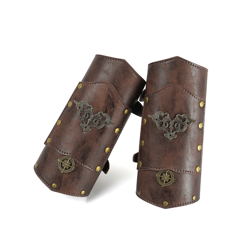 Retro-style arm cuff