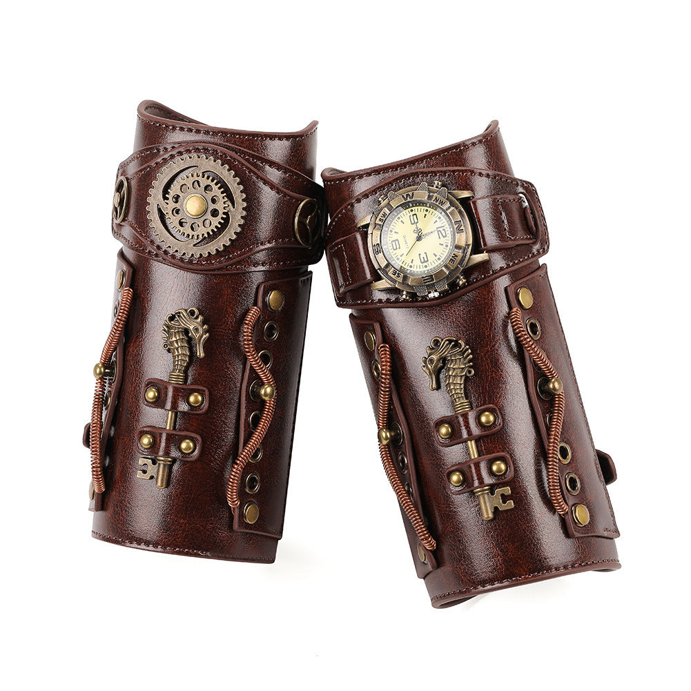 Retro-style arm cuff